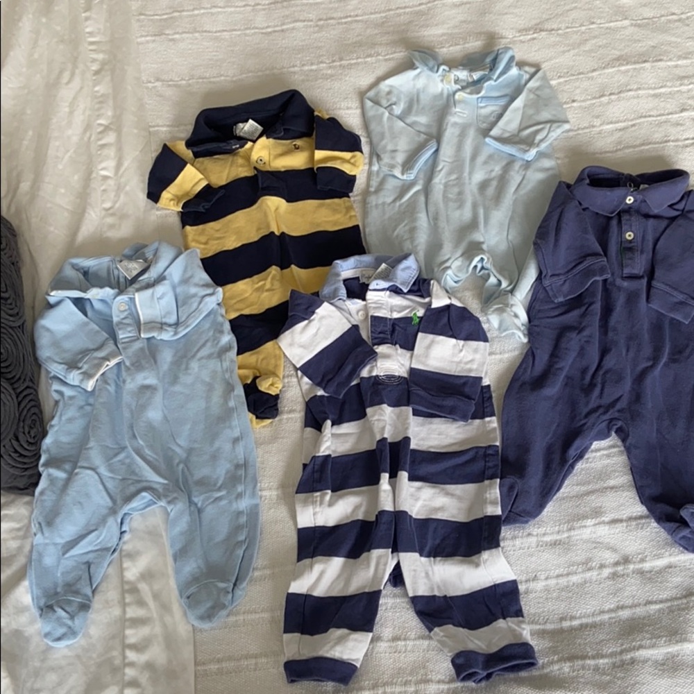 Lot of 6 month Ralph Lauren Baby Boy Clothes